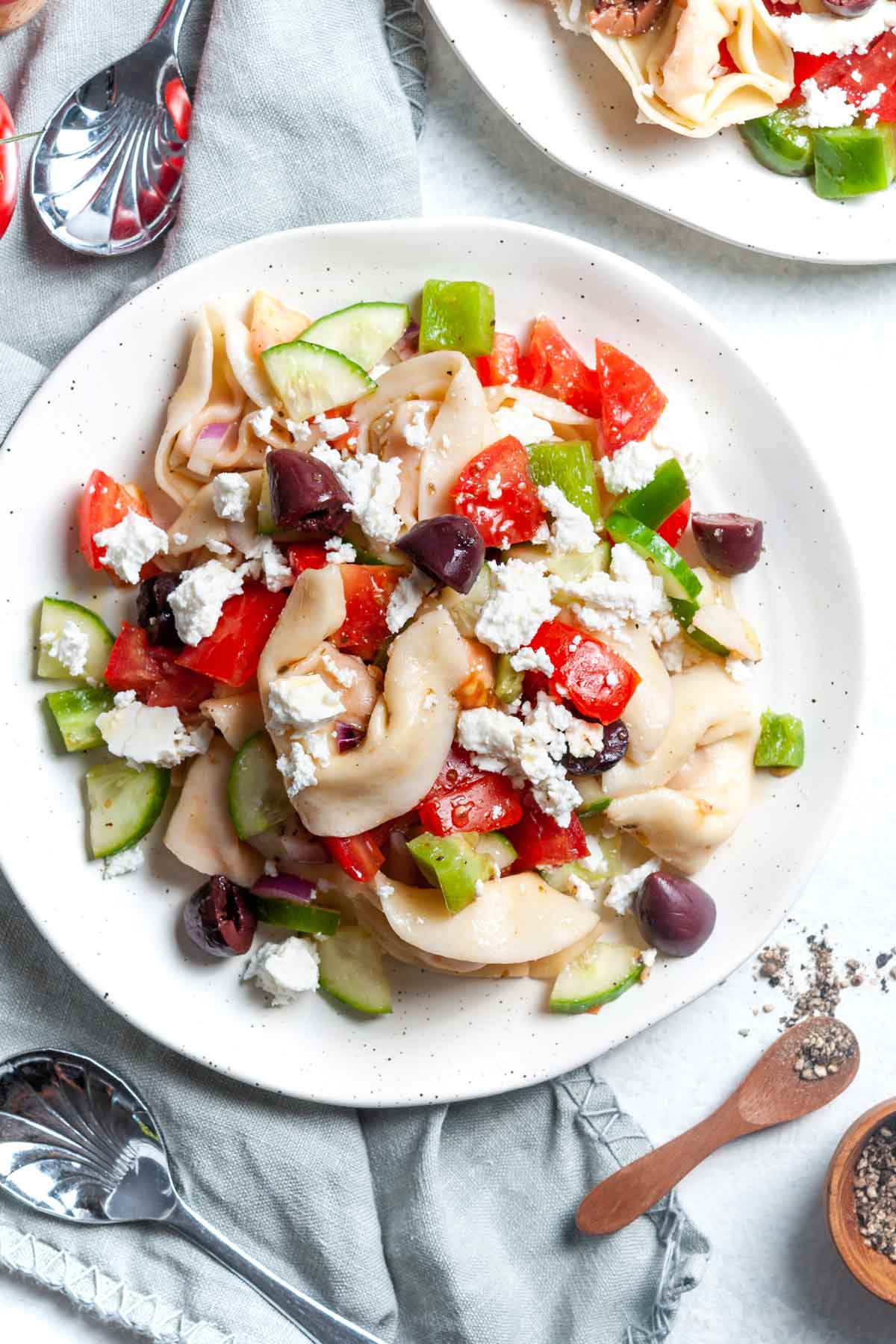 Greek Tortellini Salad