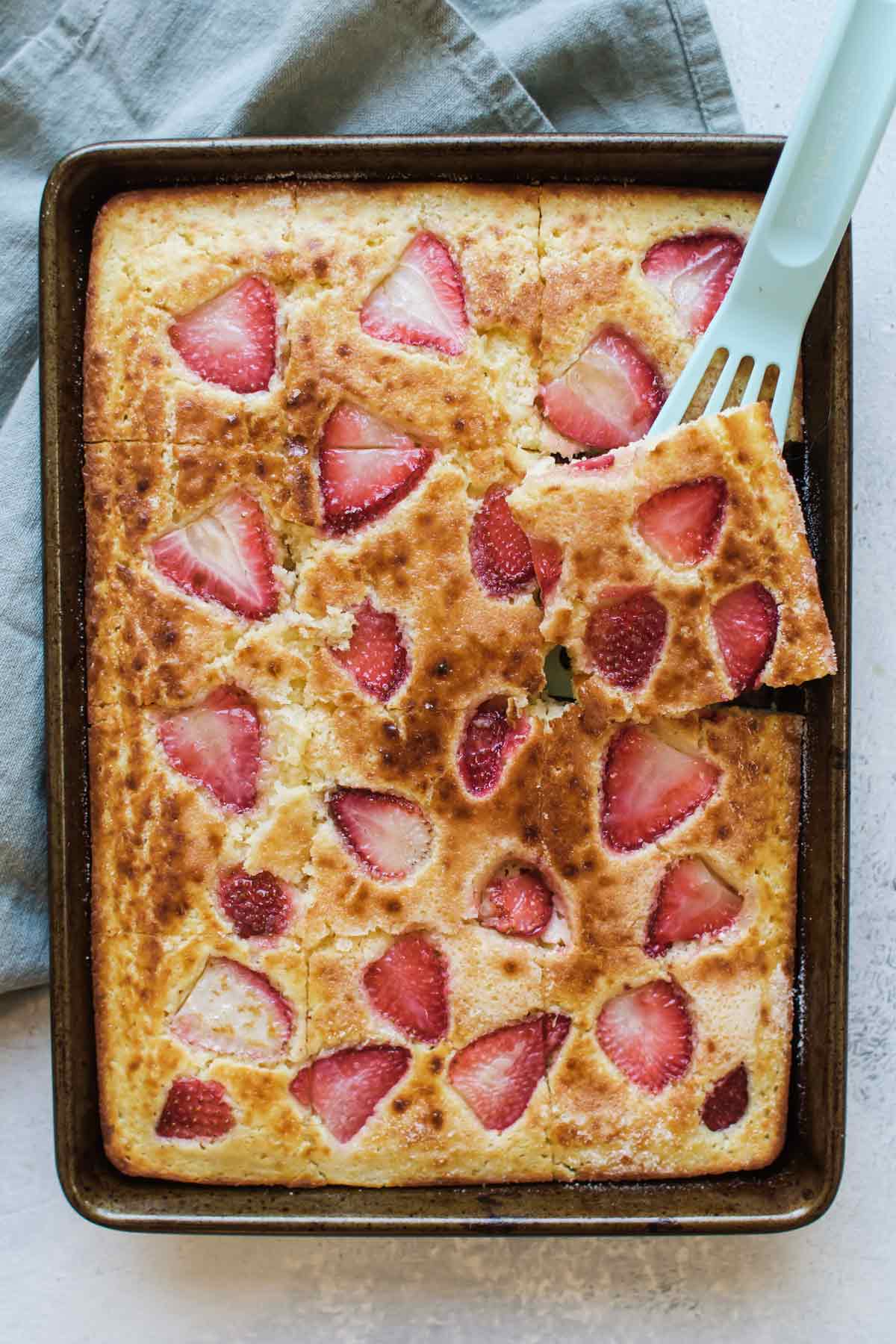 sheet pan pancakes.