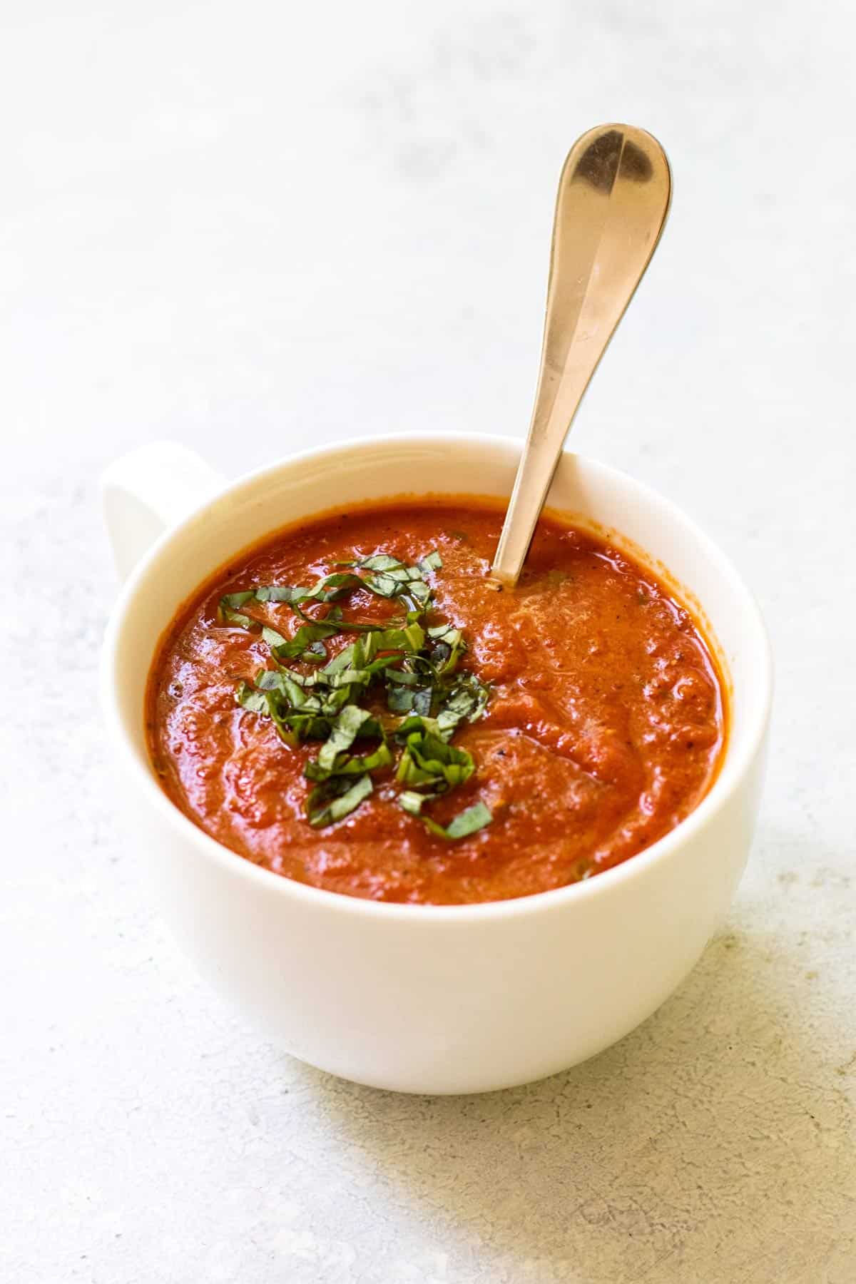 Easy Tomato Basil Soup