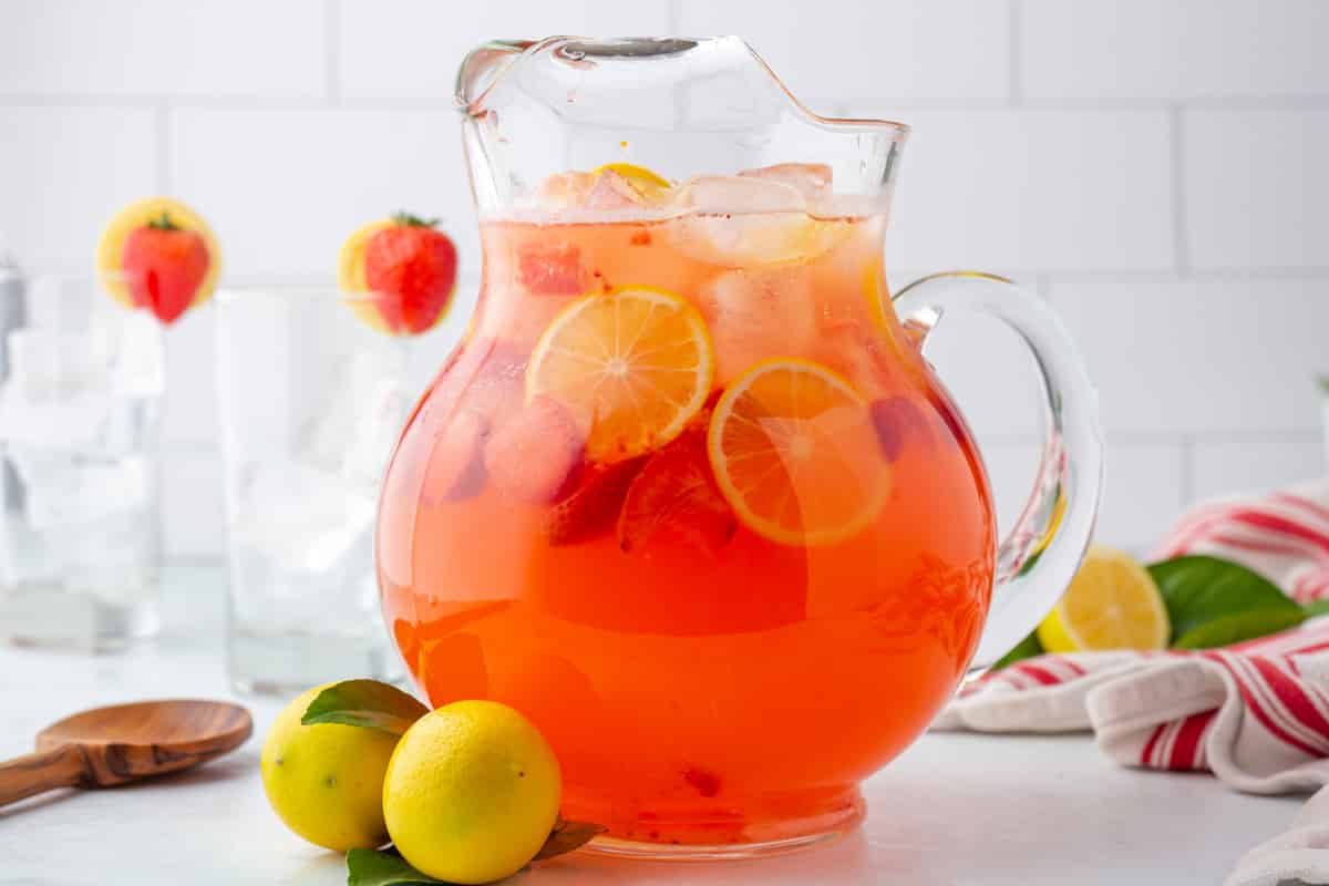 LEMONADE RECIPE PITCHER