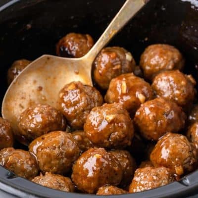 5 Ingredient Honey Garlic Meatballs