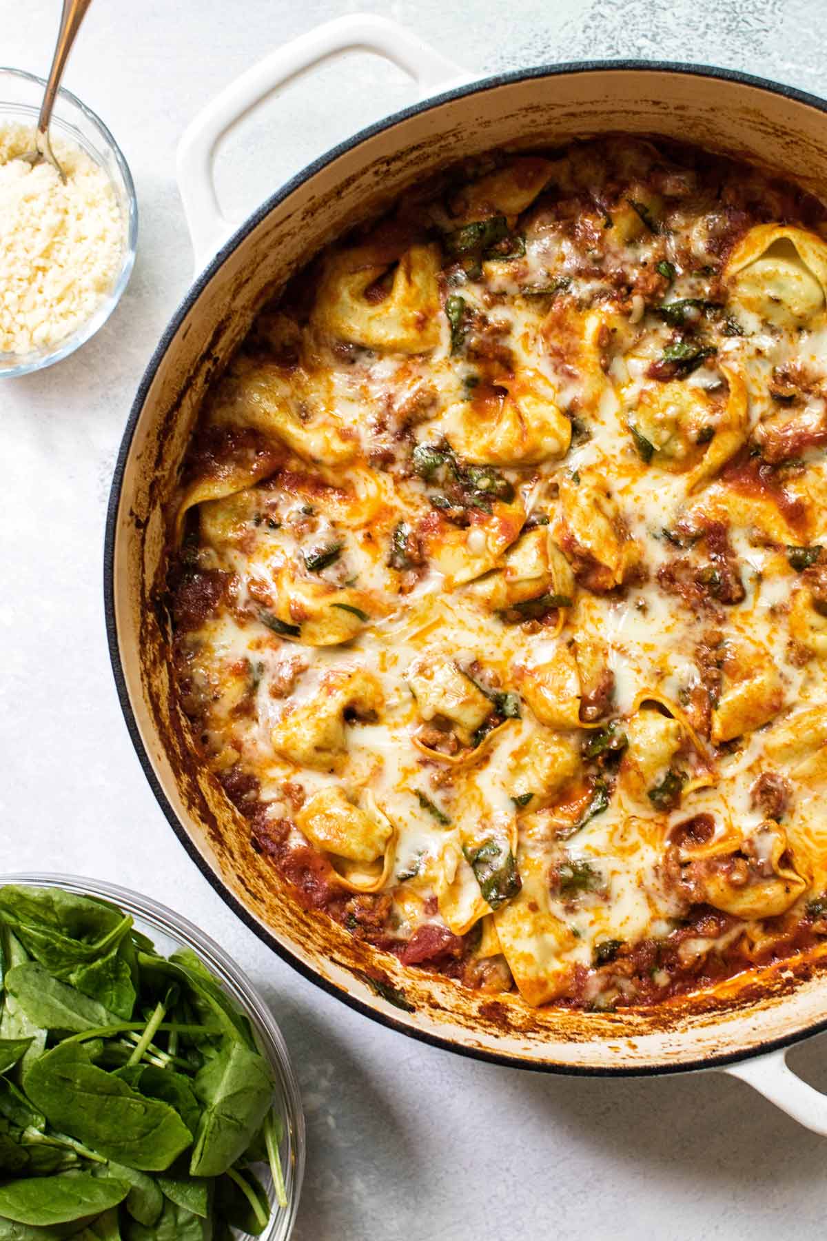 baked tortellini