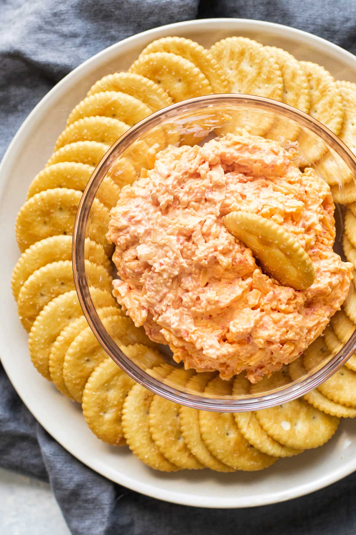 Pimento Cheese Dip (Ready in 10 Minutes!) - Girl Gone Gourmet