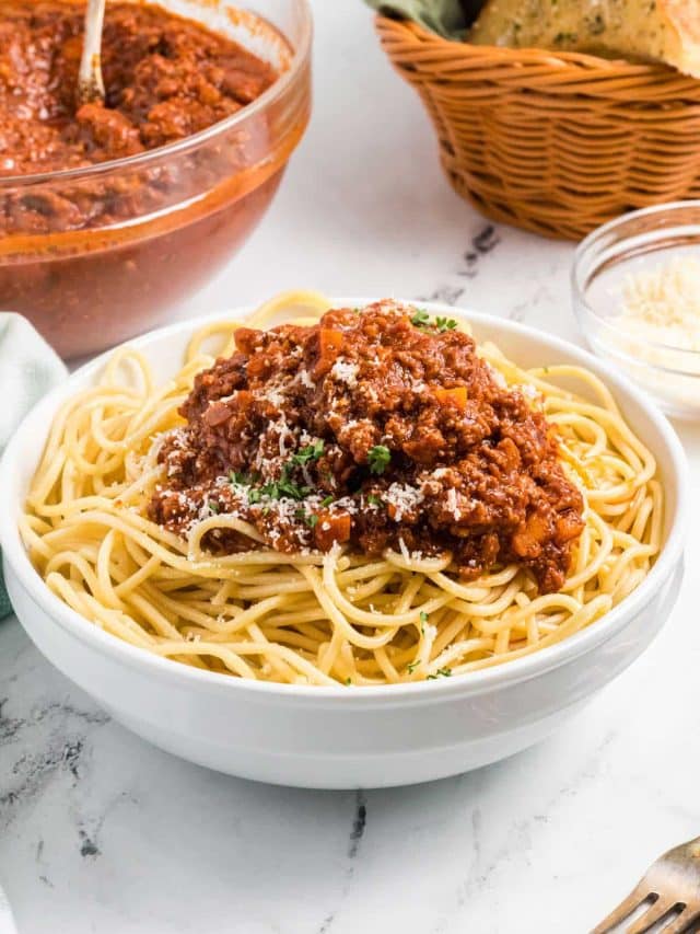 Slow Cooker Bolognese