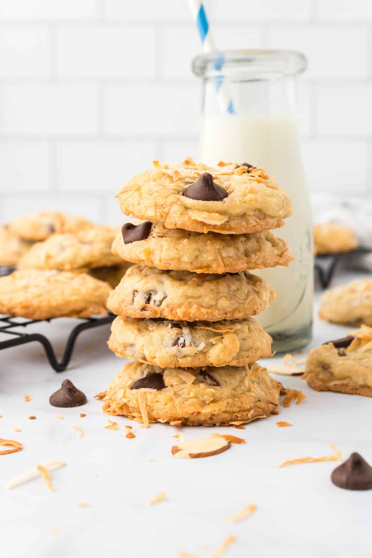 Coconut Chocolate Chip Cookies