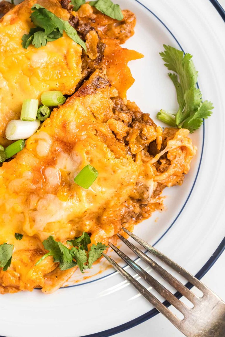 Beef and Cheese Enchiladas Girl Gone Gourmet
