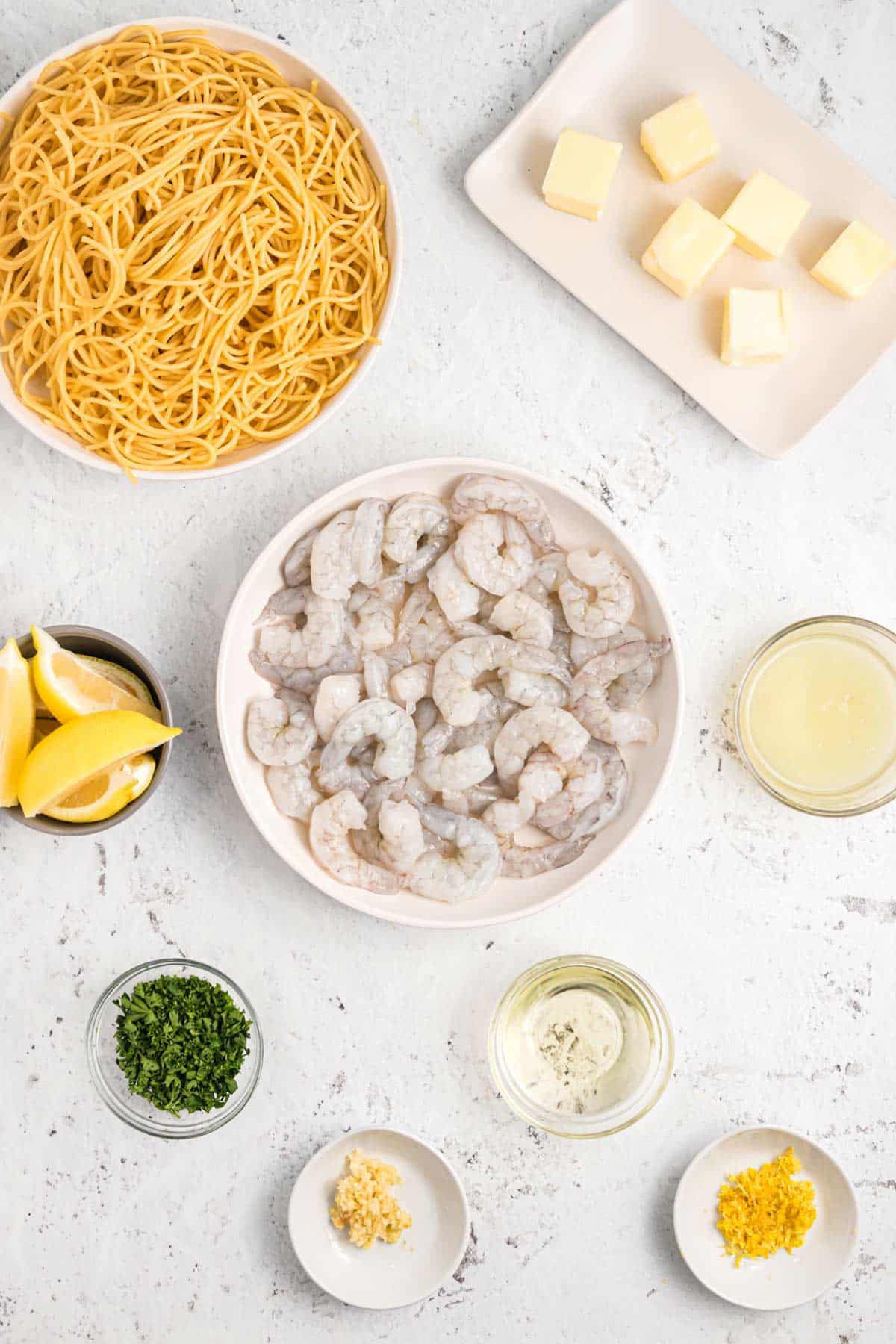 ingredients for the recipe.