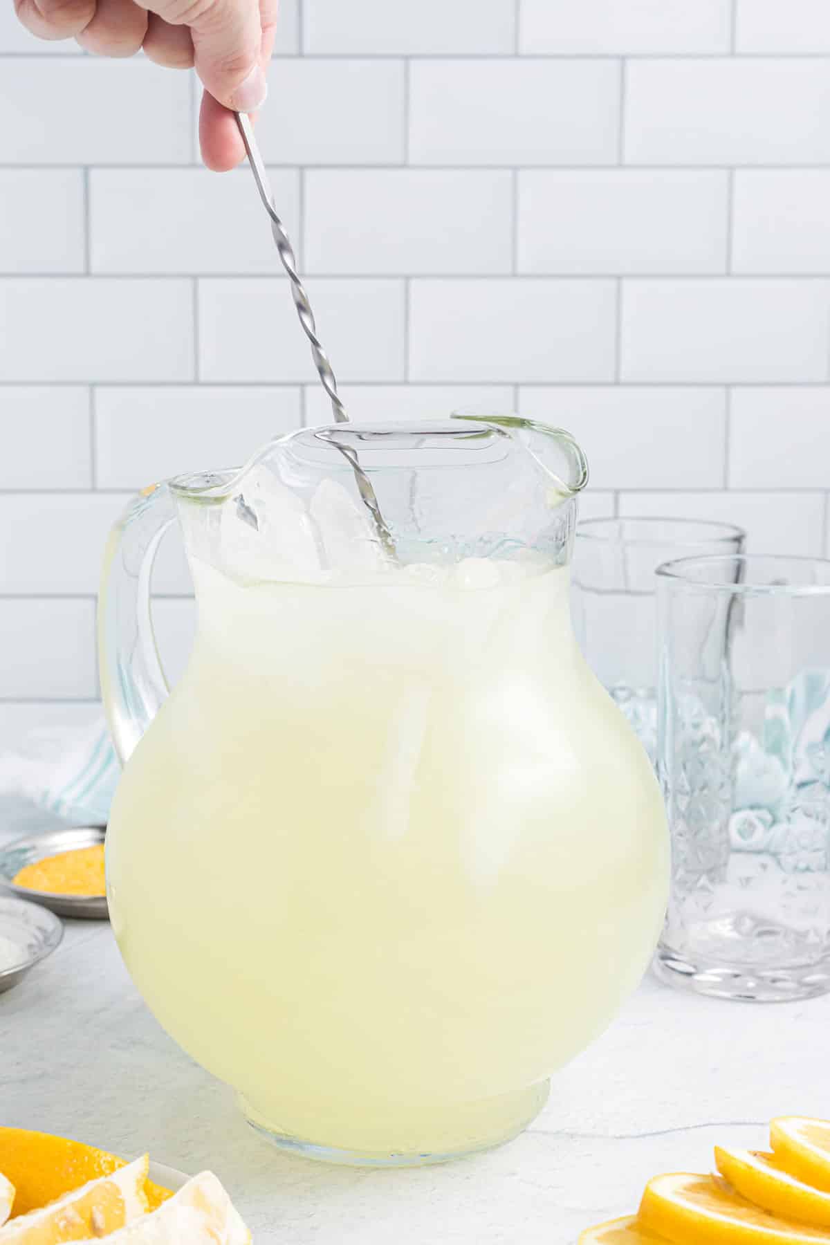 LEMONADE RECIPE PITCHER