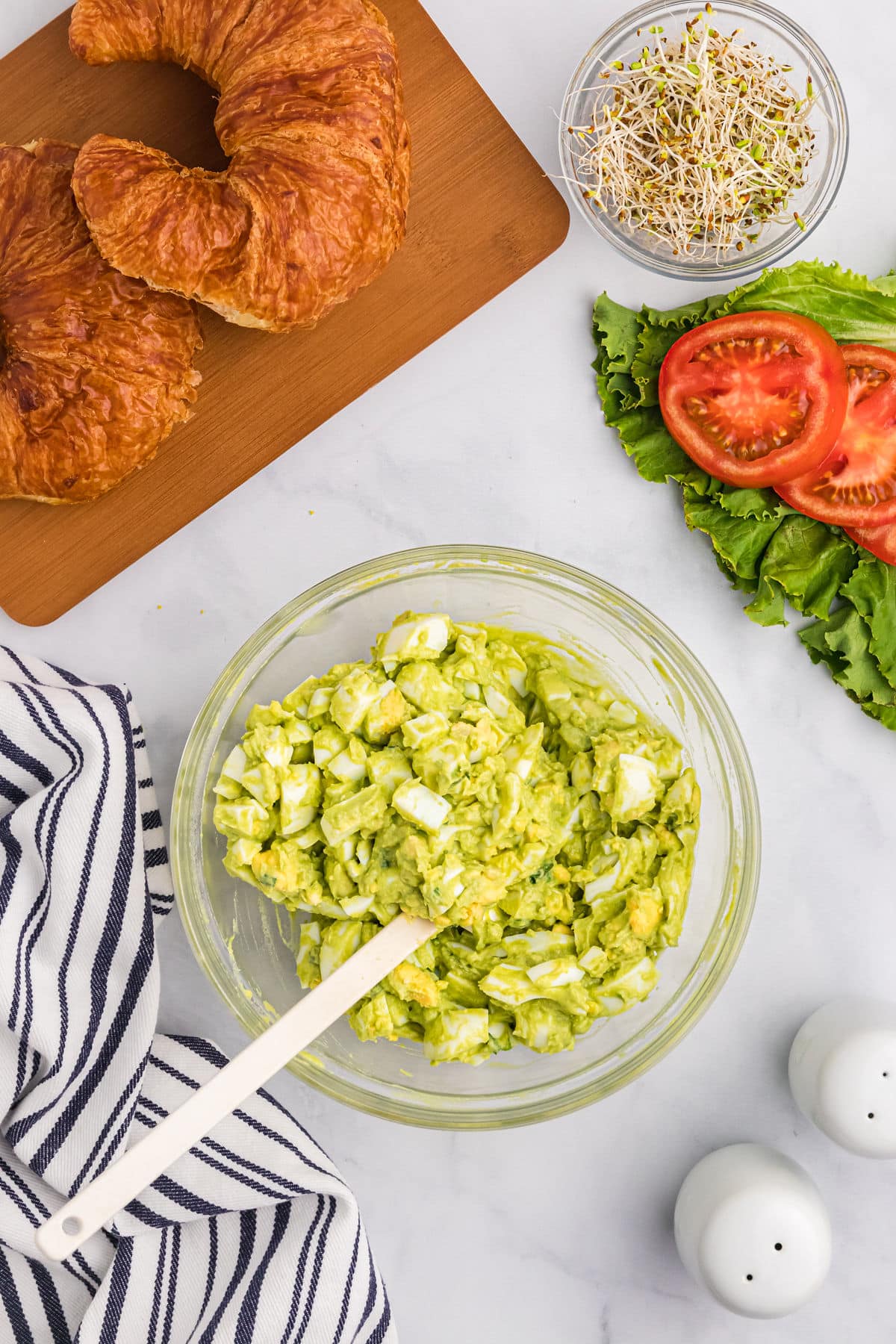 Avocado Egg Salad - Girl Gone Gourmet