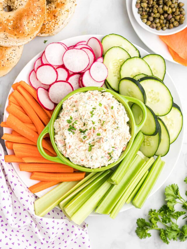 Veggie Cream Cheese Recipe Girl Gone Gourmet