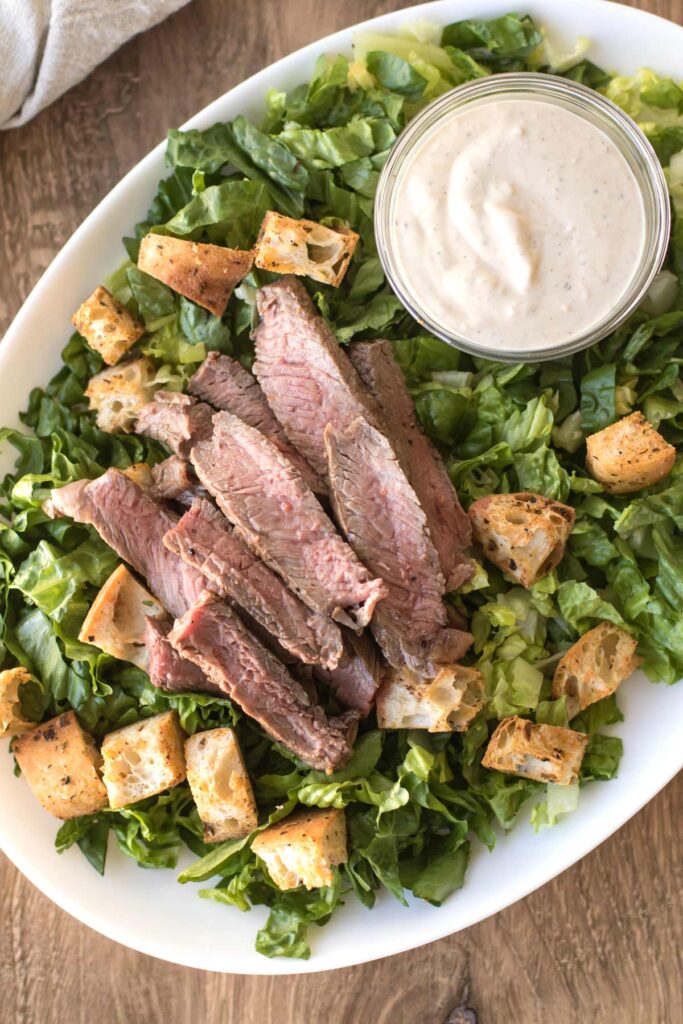 Steak Caesar Salad Girl Gone Gourmet