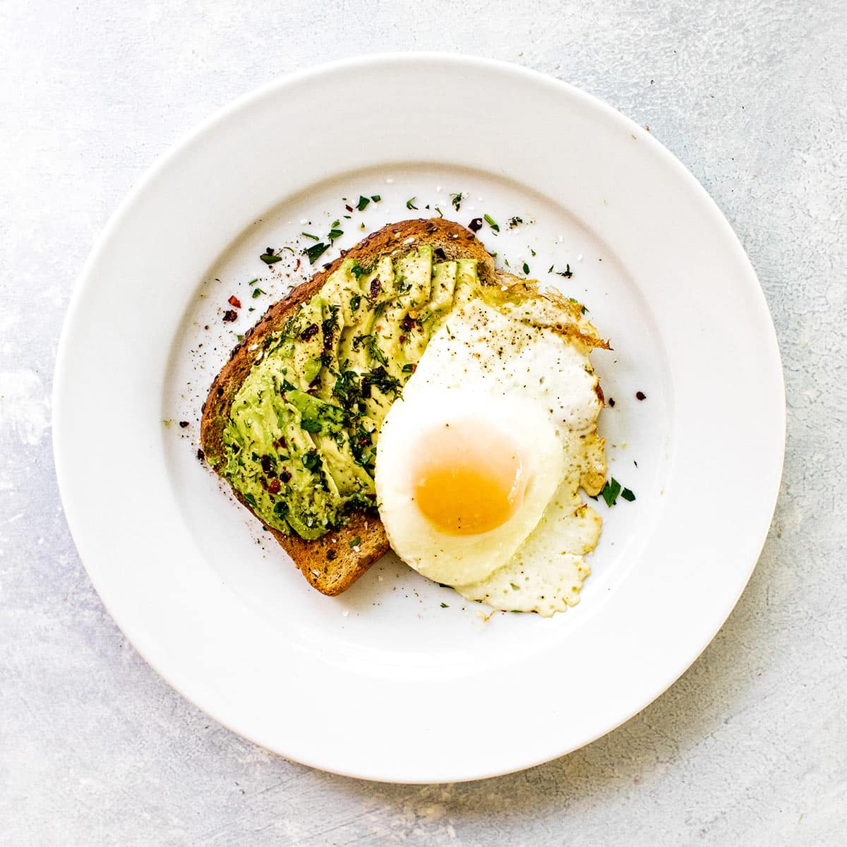 Avocado-Egg Toast