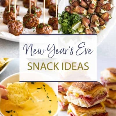 New Year’s Eve Snack Ideas