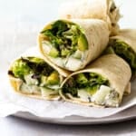 cucumber avocado wraps.