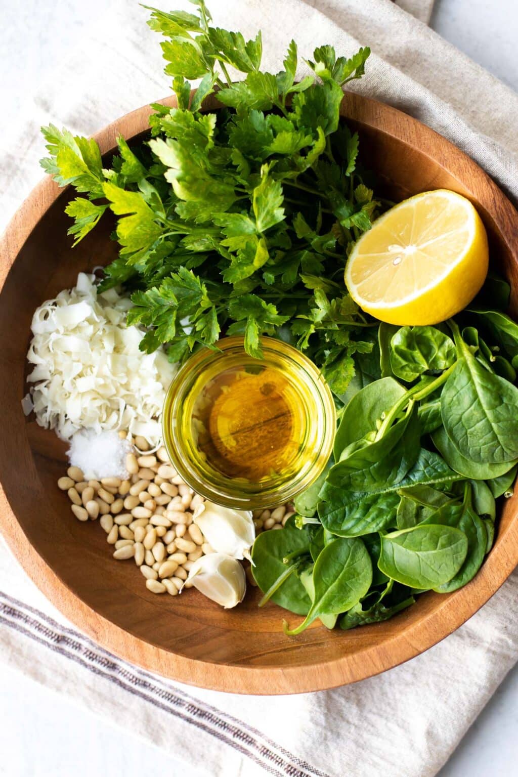 Spinach Parsley Pesto Girl Gone Gourmet