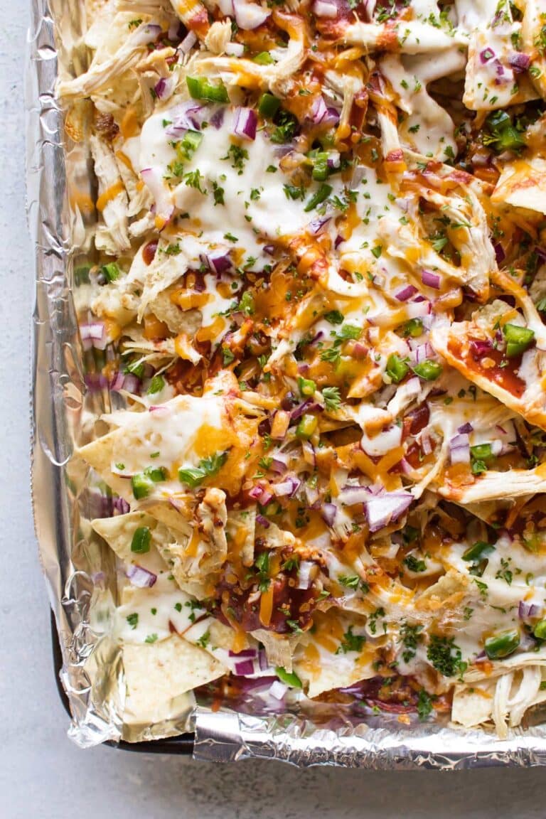 BBQ Chicken Nachos