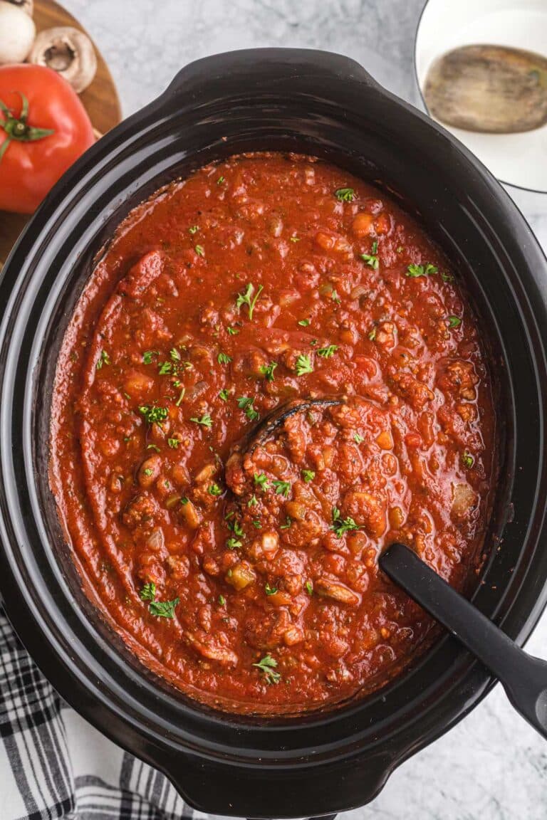 Slow Cooker Sunday Sauce
