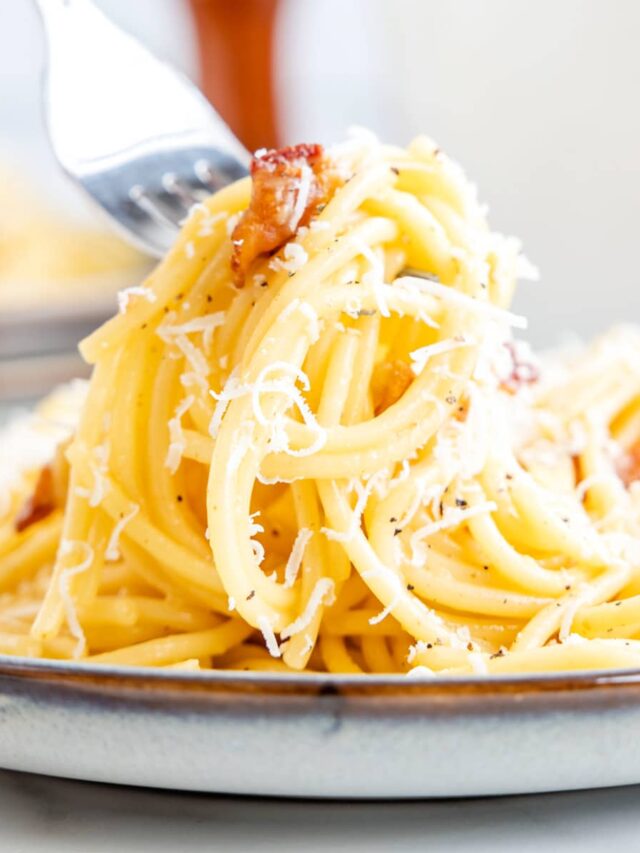 5-Ingredient Spaghetti Carbonara