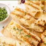 grilled bread pinterest image