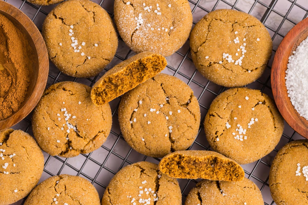 molasses cookies.