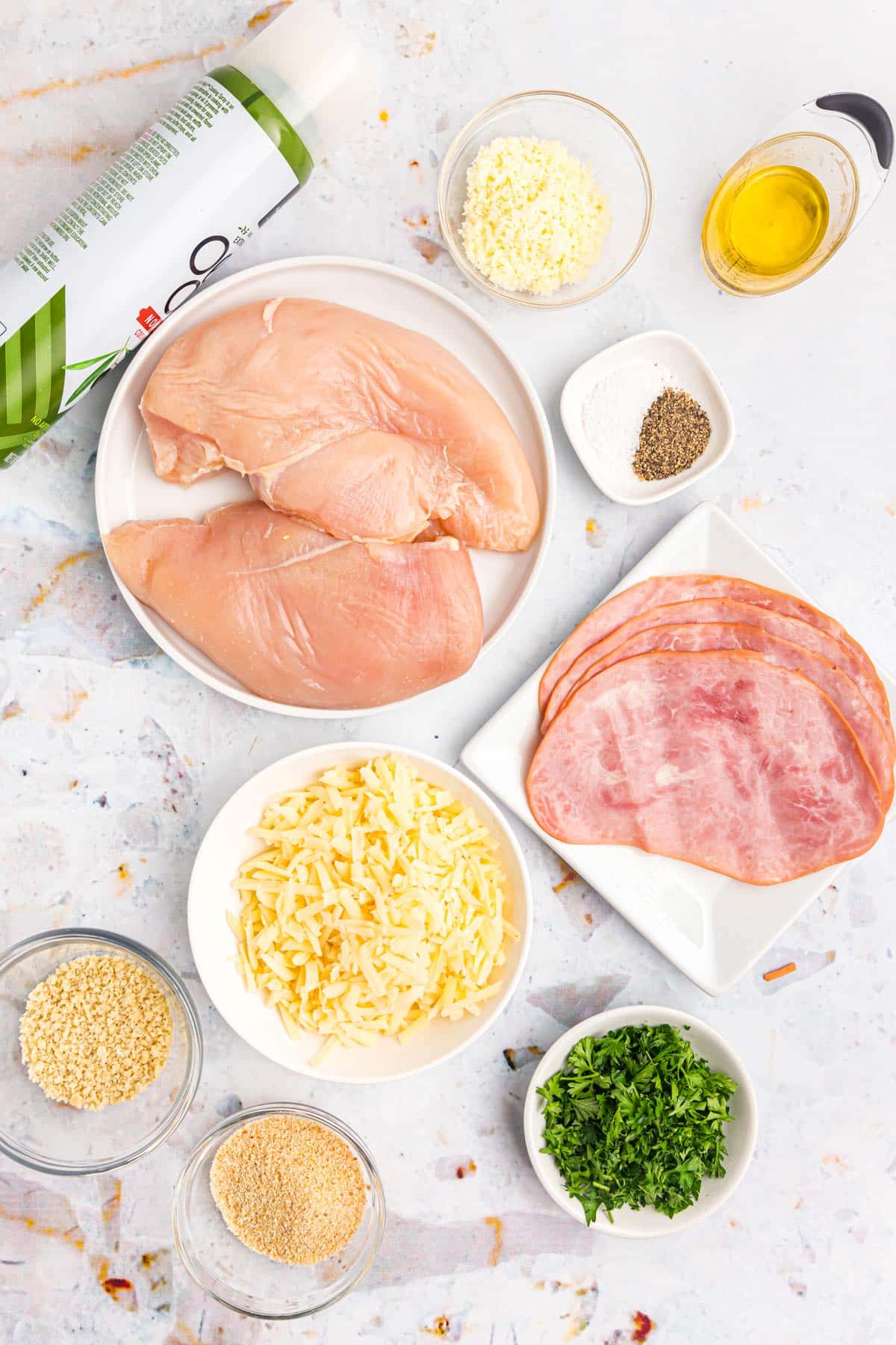ingredients for the recipe.