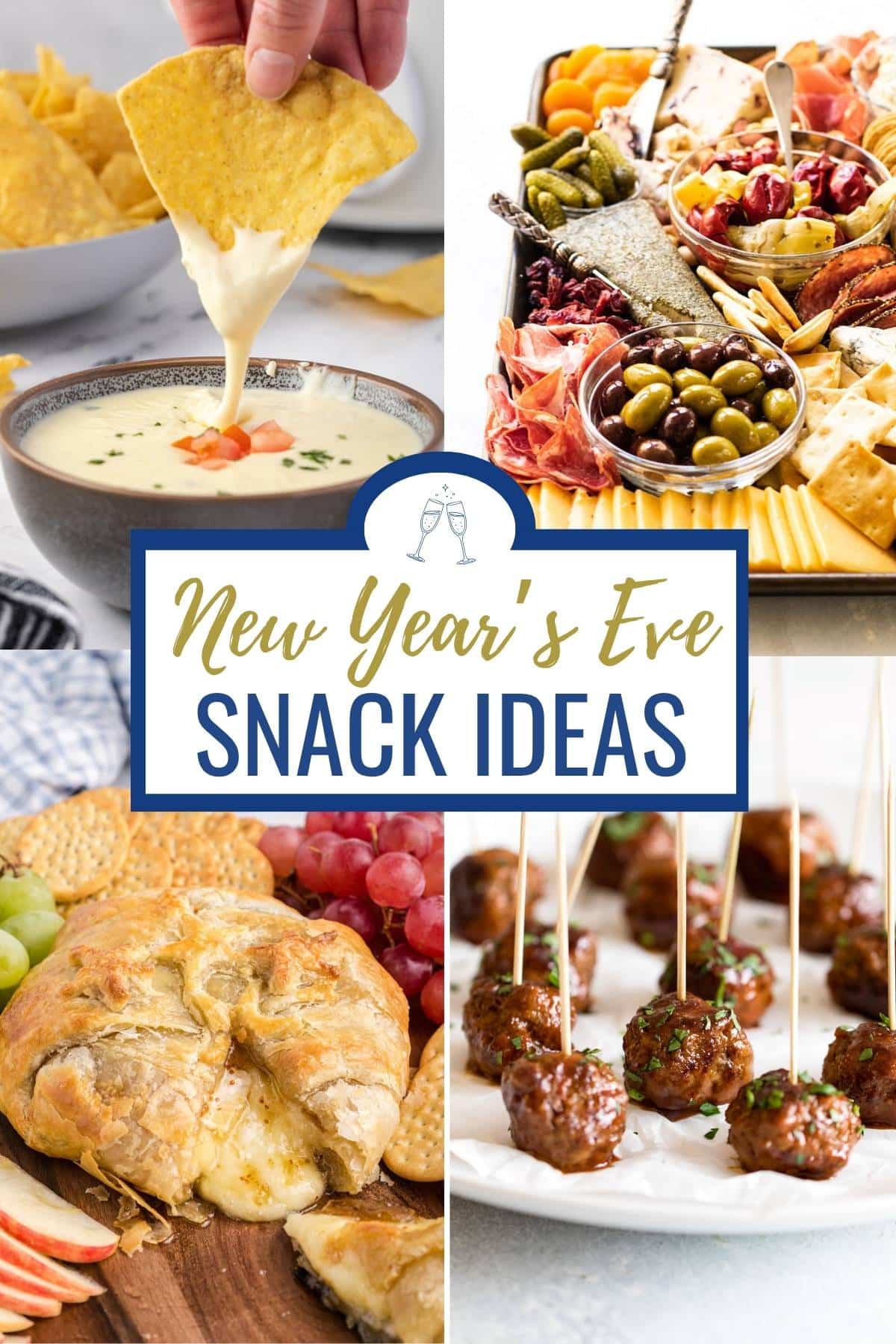 snack ideas photo collage.