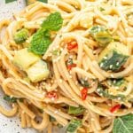 udon noodles pinterest image.