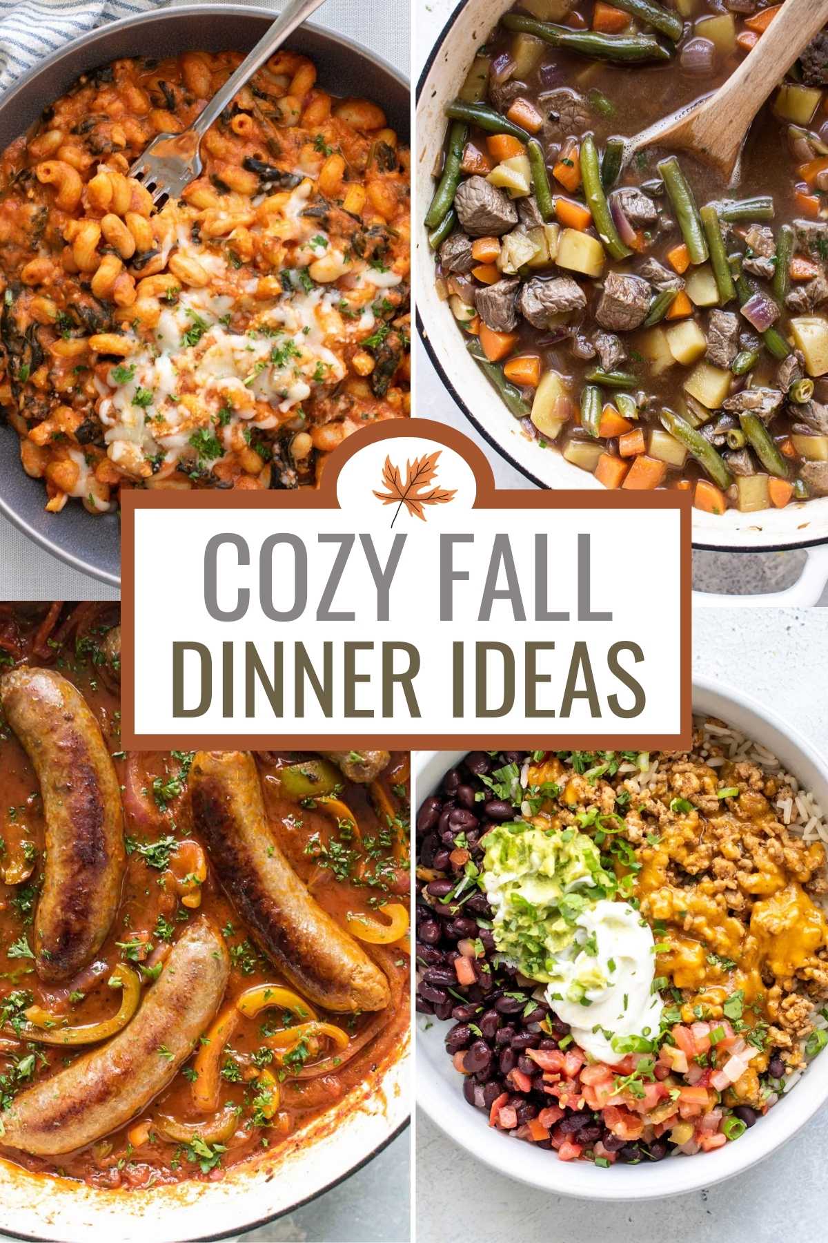 22 Cozy Fall Dinner Recipes