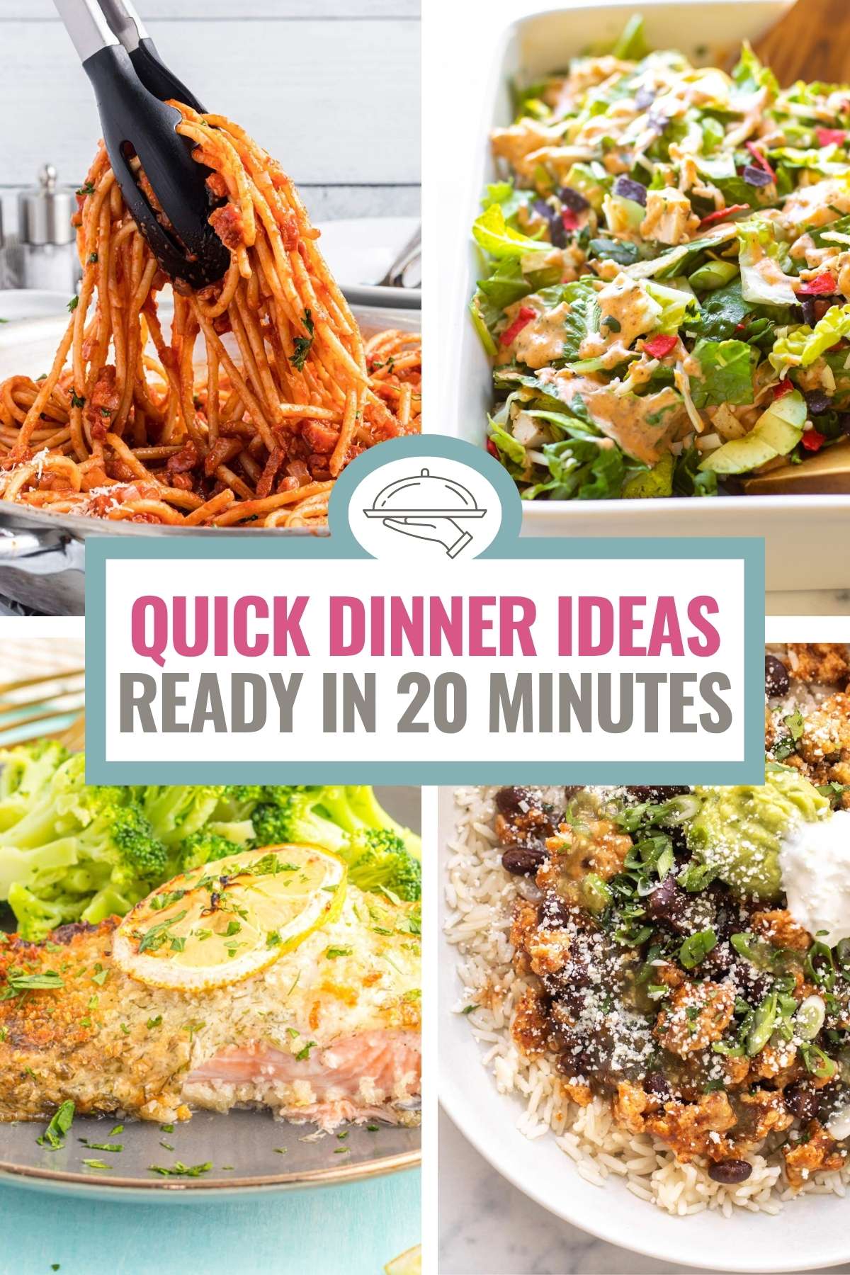 20 minute dinner ideas photo collage
